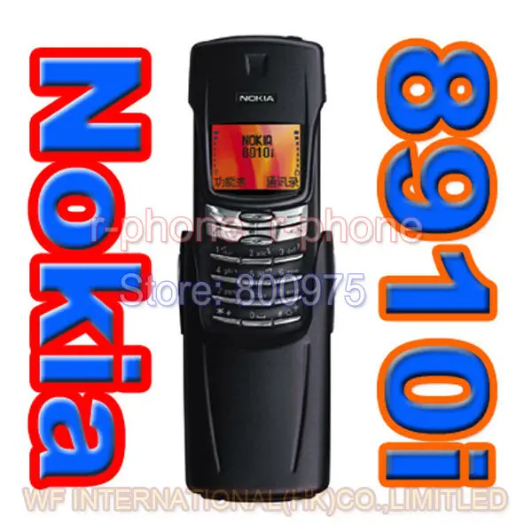 Оригинальный Восстановленный Мобильный телефон Nokia Titanium 8910i gsm Dualband