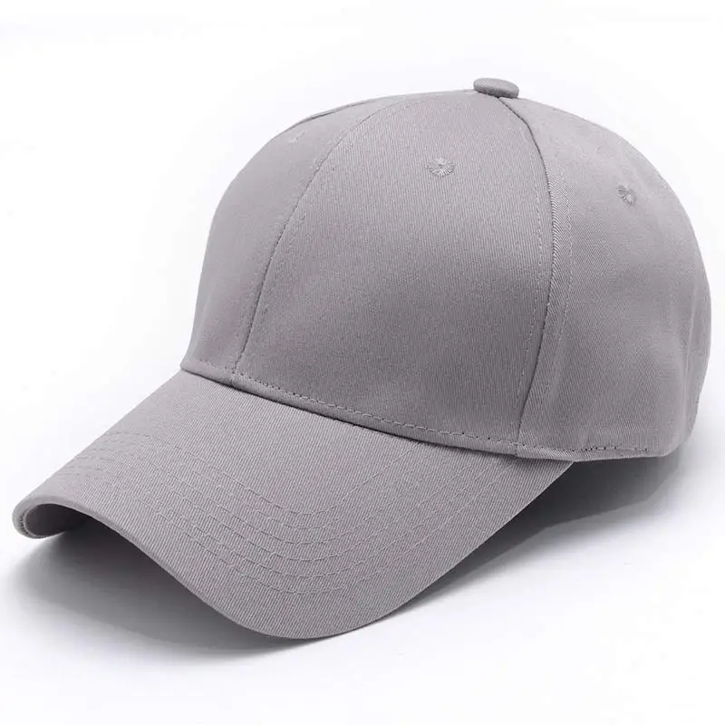Простая хлопковая Мужская бейсболка для папы летняя повседневная женская кепка