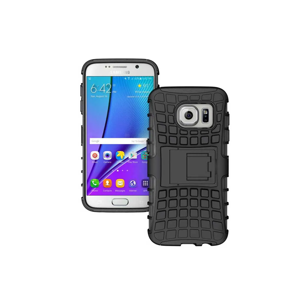 Для Samsung Galaxy S7 G930 Tough Impact Телефон Case Heavy Duty Броня Силиконовый держатель стенд