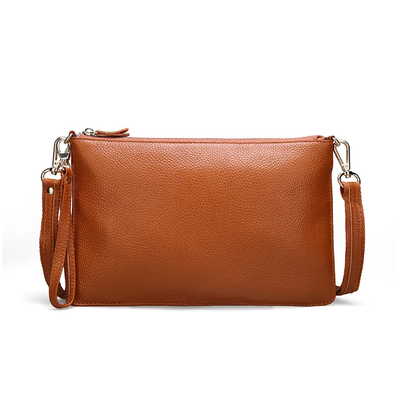 Сумка мессенджер женская из натуральной кожи модный саквояж кросс боди воловьей