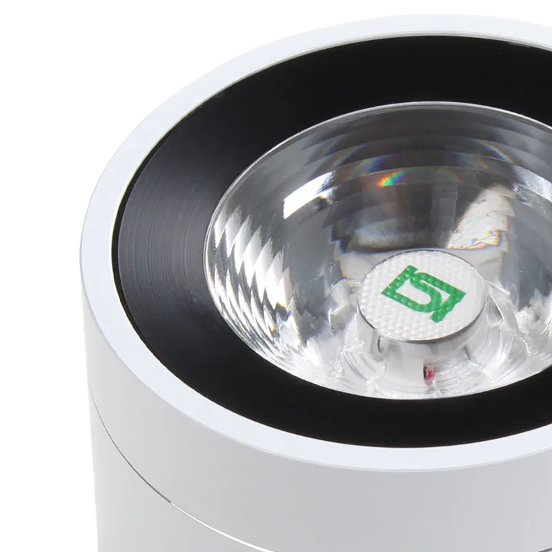 Eusolis Cob Ac85-260v 5 Вт 7 потолочные прожекторы освещение Focos Led Para Hogar Interiores Opbouw пятна |