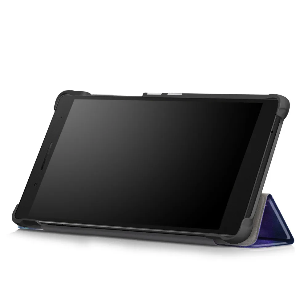 Чехол для планшета Lenovo Tab 7 TB-7504F чехол 4 TB-7504X/F/N с умным принтом кожаный подставкой