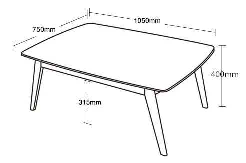 Деревянный Настольный набор Kotatsu в японском стиле, мебель для гостиной, журнальный столик с отделкой из темного ореха, из твердой золы, Азиатский центральный стол
