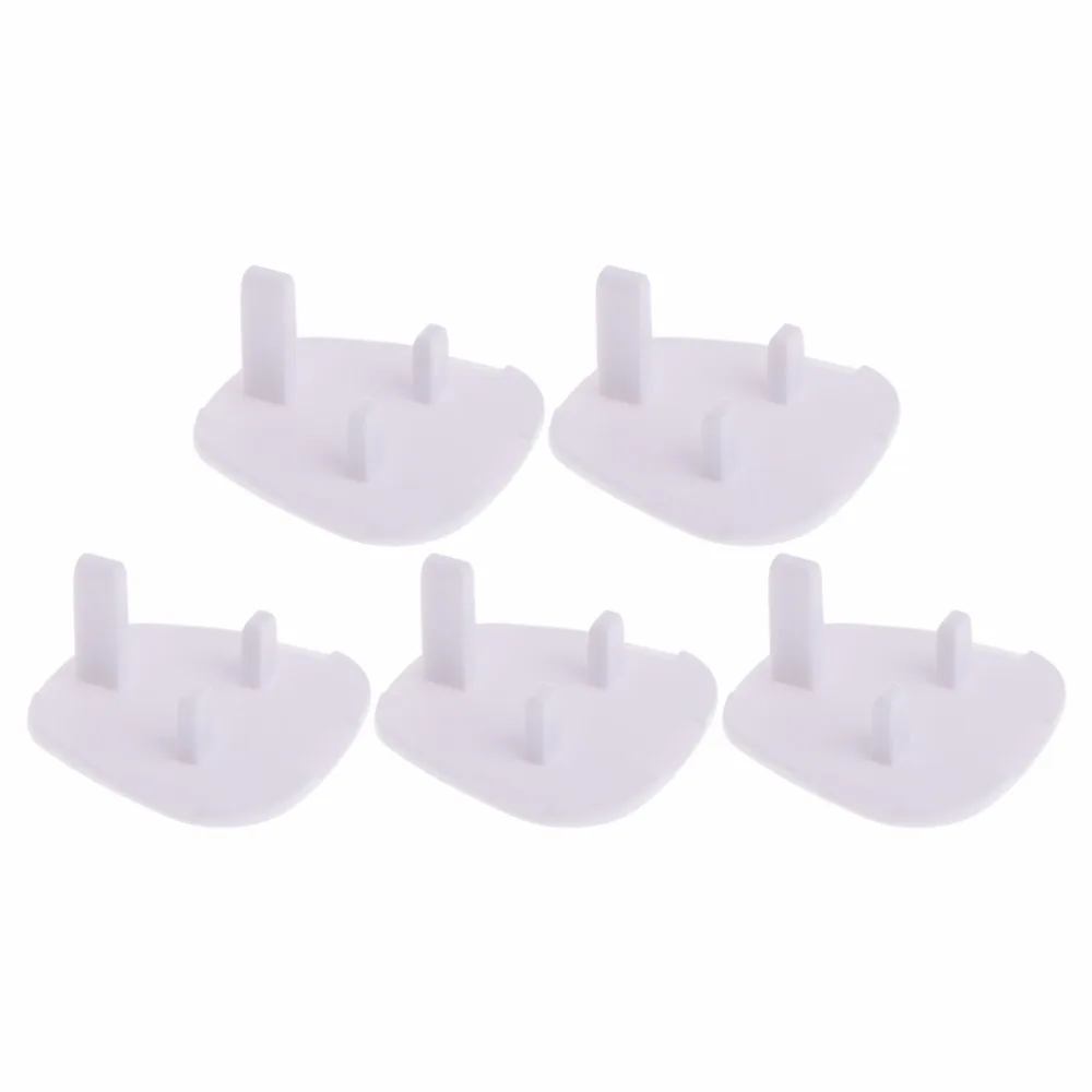 

5Pcs UK Power Socket Outlet Mains Plug Cover Baby Child Safety Protector Guard 03KD
