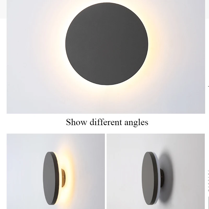 10W Outdoor Waterproof Modern LED Wall Lamps IP65 Aluminum Porch Lights | Освещение