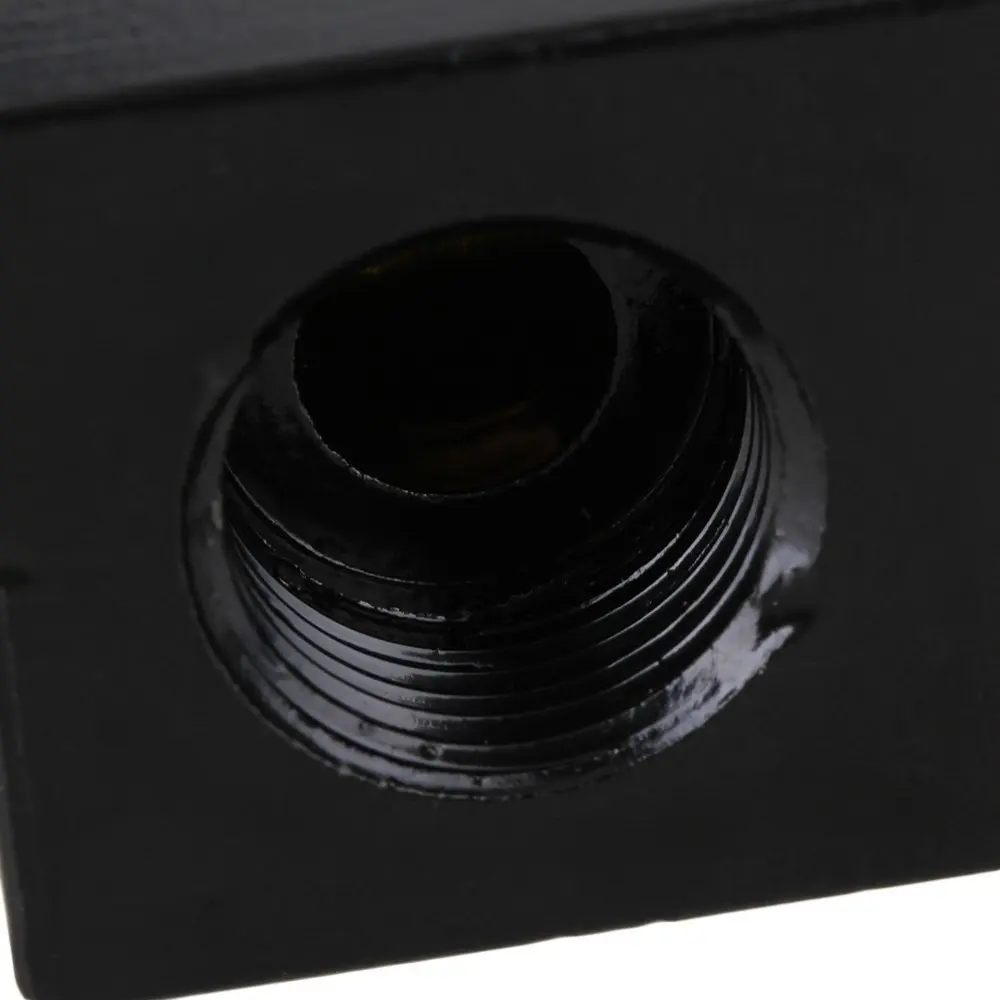 Черный Пневматический Быстрый воздушный выхлопный клапан 3/8 дюйма входные порты