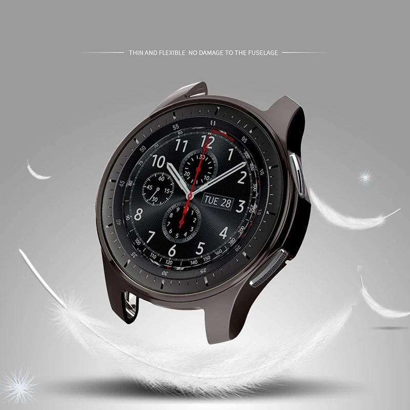 Для samsung Galaxy Watch 42 мм 46 мм защитный чехол Высокое качество супер тонкий чехол для смарт-часов мягкий чехол для Galaxy Watch чехлы