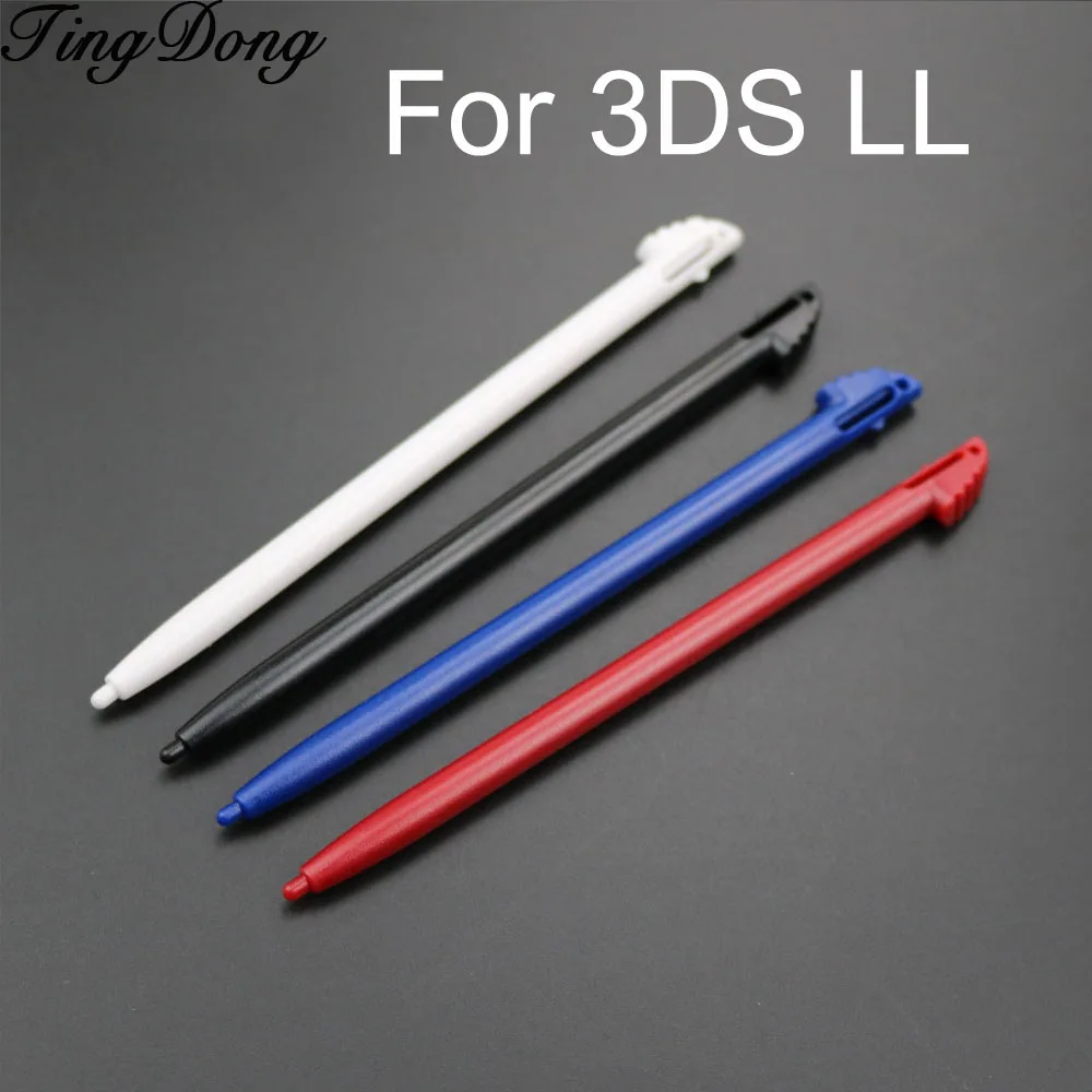 

TingDong 4pcs High Quality Wholesale 4 Colors Plastic Touch Screen Stylus Pen for 3DS XL LL Video Game Accessories
