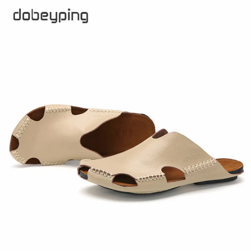 2017 новое поступление Летняя мужская обувь повседневные мужские шлепанцы из