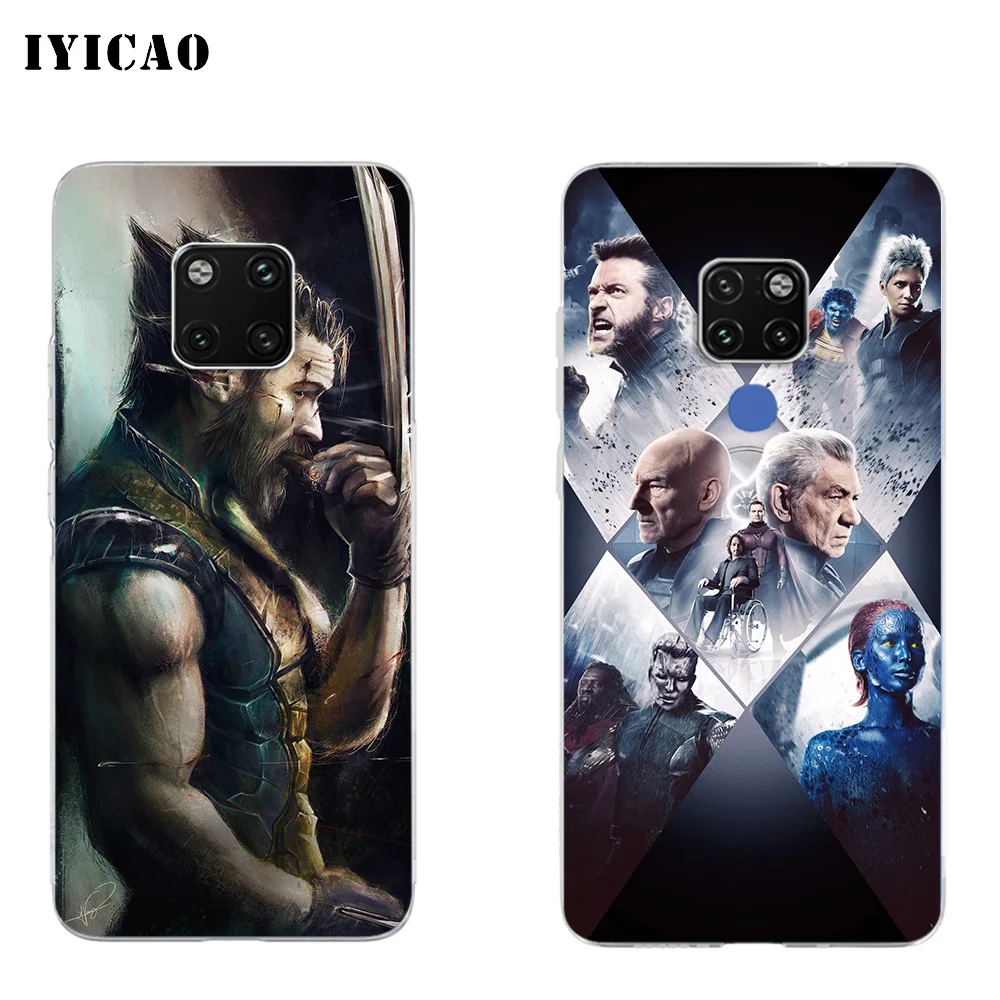 IYICAO X Мужской мягкий силиконовый чехол для телефона Huawei Mate 10 20 Lite Pro Nova 2 2i 3 3i 4 TPU