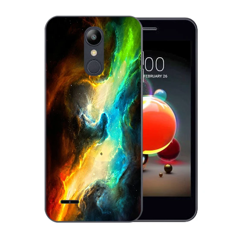 5 0-дюймовый чехол для LG K9/K8 2018 Роскошные ТПУ чехлы телефонов с рисунком звездного