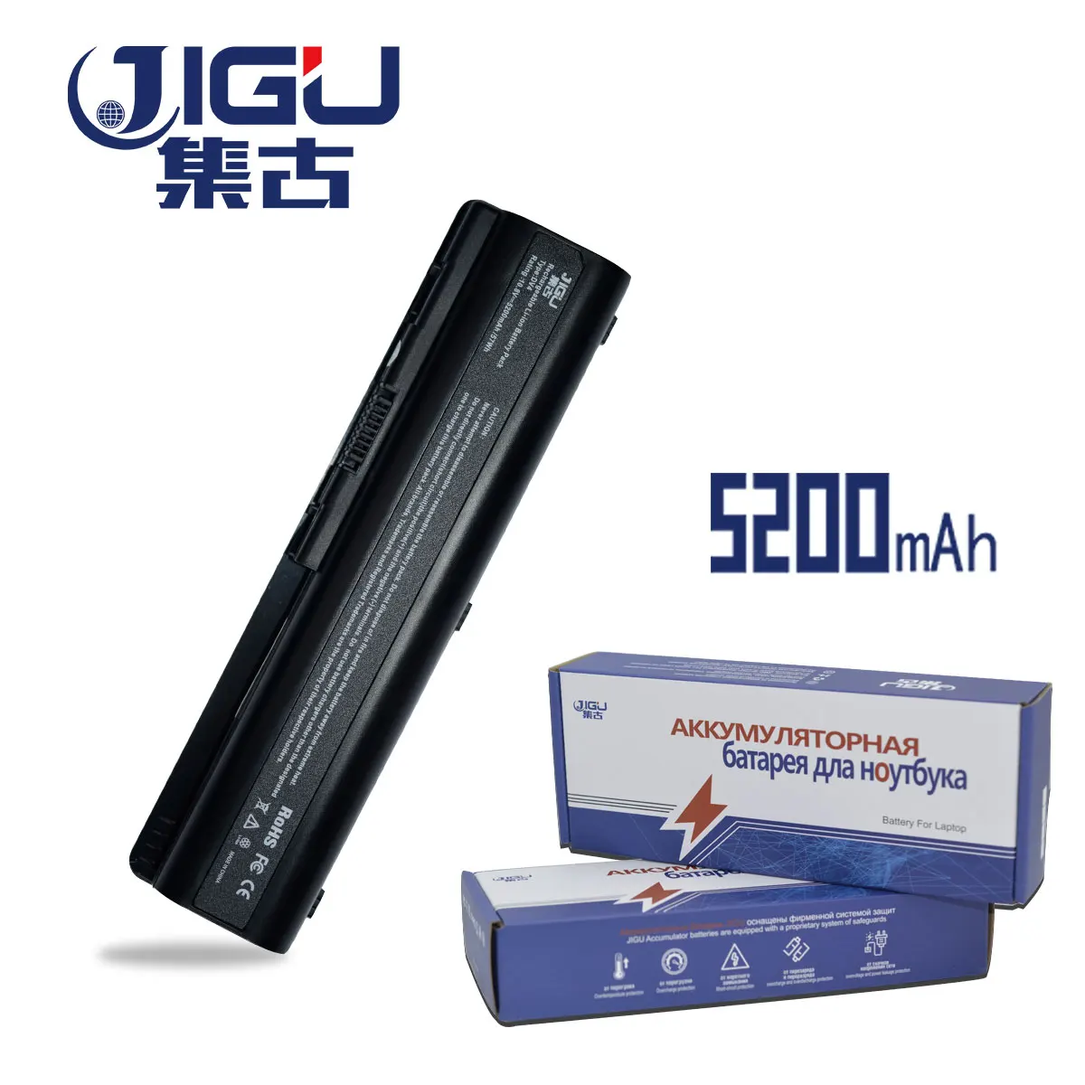 6-элементный Аккумулятор JIGU для HP HSTNN-UB72 HSTNN-C51C HSTNN-C53C HSTNN-Q34C HSTNN LB72 HSTNN-LB73 HSTNN-W48C HSTNN-W49C