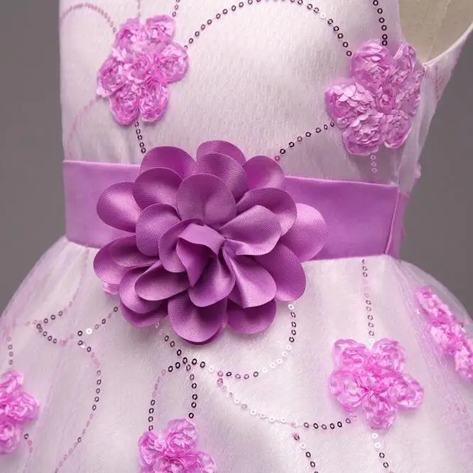 Nicoevaropa Girl Princess Summer 2017 Flower Ceremonious Dresses For First Communion Formal Wear Kids Baby Clothing | Детская одежда и