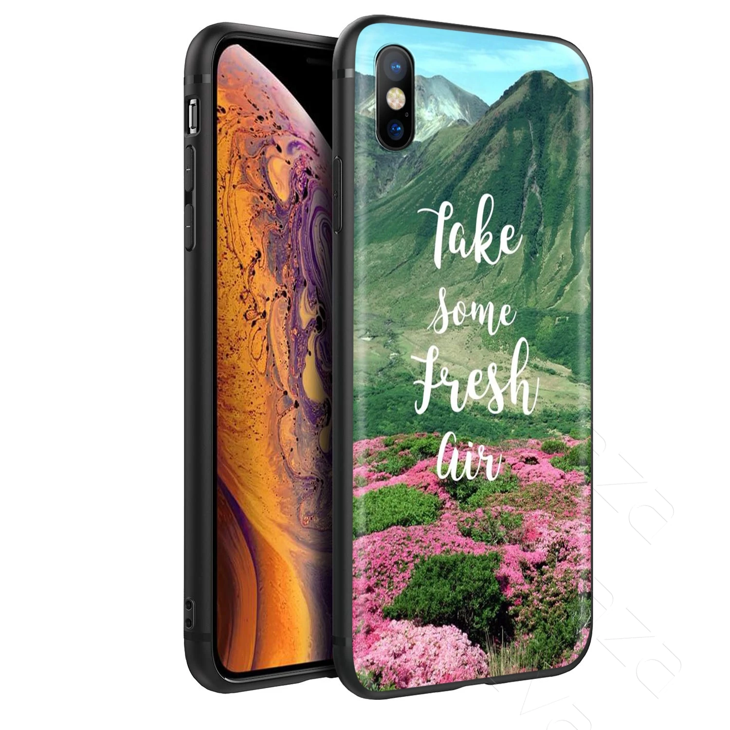 Чехол Lavaza Scenary Travel Breathe On The Way для iPhone 11 Pro XS Max XR X 8 7 6 6S Plus 5 5s se |