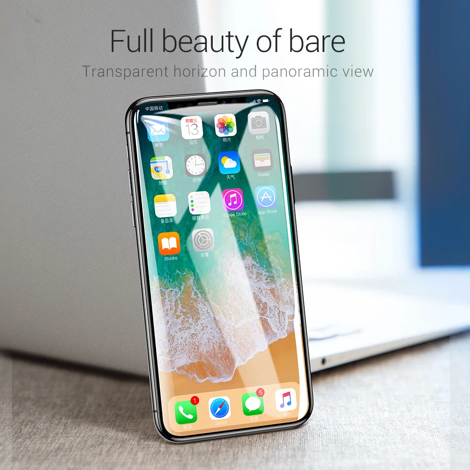 YIYONG 3D мягкий край стекла для iPhone 6 6S 7 8 Plus Закаленное стекло протектор экрана X Xs Max