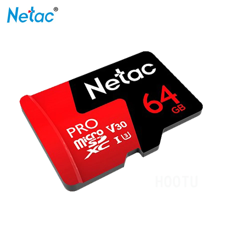 Netac P500 micro sd card 64 gb flash карты памяти memory stick class10 suntrsi записи видео в формате Full HD и 4 K