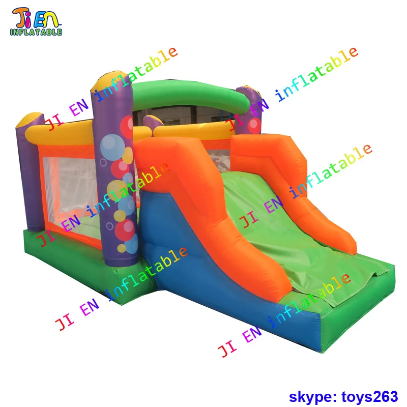 3.5x2x1.2m high inflatable bouncer with slide for kids indoor playground air bouncy jumping house jumper | Игрушки и хобби
