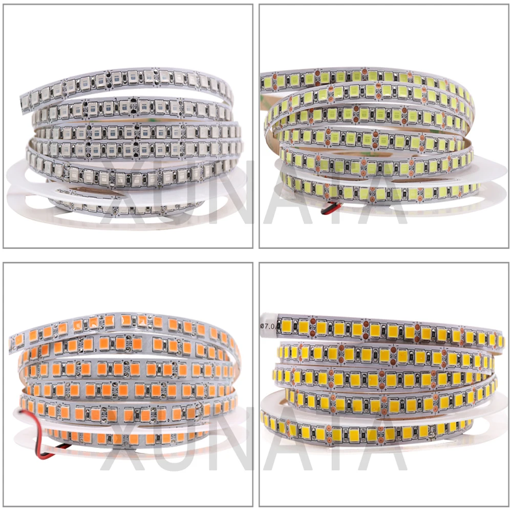 Светодиодная лента XUNATA SMD5054 5 м 12 В 600 светодиодный водонепроницаемая гибкая
