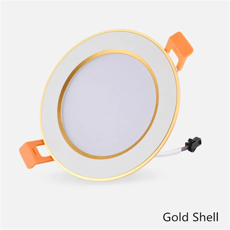 

1pcs Led Downlight 9W Recessed LED Downlights Ceiling Recessed Light Warm White Cold White AC85-265V faretti led incasso