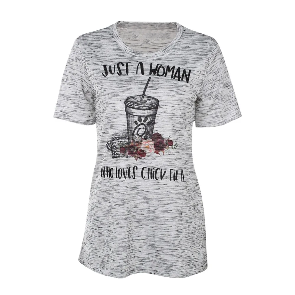 2019 Мода Новый Женский С Коротким Рукавом Графический Рисунок Печать Футболки