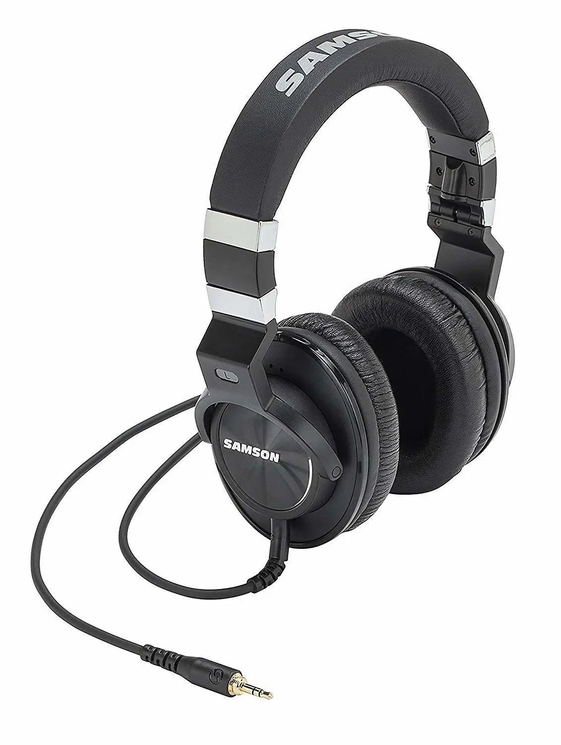 Black Samson Professional Z35 закрытые студийные наушники с высоким содержанием протеина, удобные наушники для студийного монитора - Цвет: Black