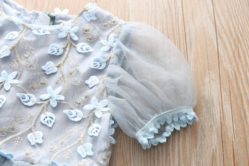 Baby Summer Tutu Dress For Girl Toddler Child Elegant Clothes Kids Girls Short Sleeve Princess Wedding Party Dresses 2-6 Years | Детская