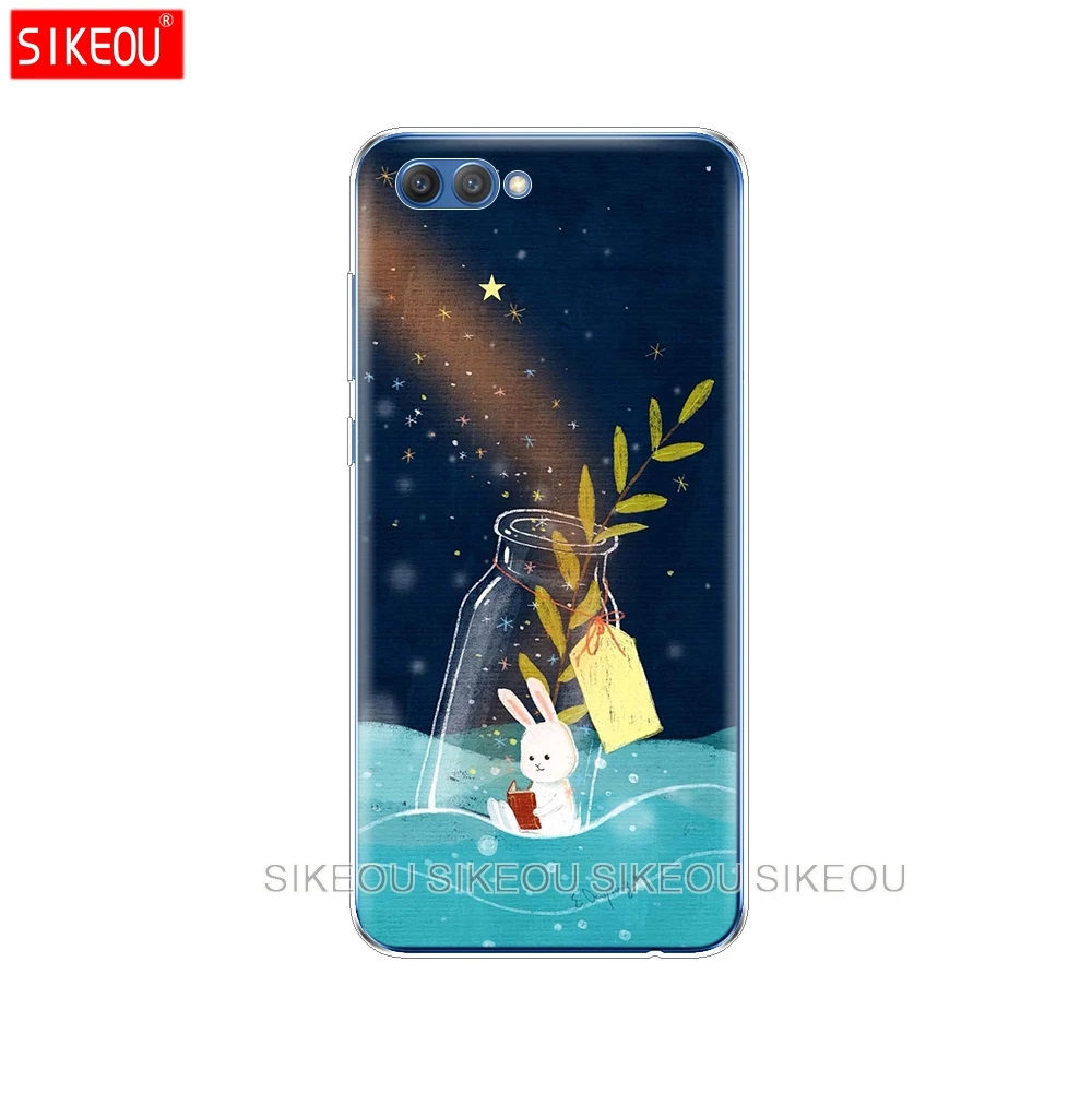 Силиконовый чехол для телефона Huawei Honor 10 V10 3c 4C 5c 5x 4A 6A 6C pro 6X 7X 6 7 8 9 LITE кролик мышь