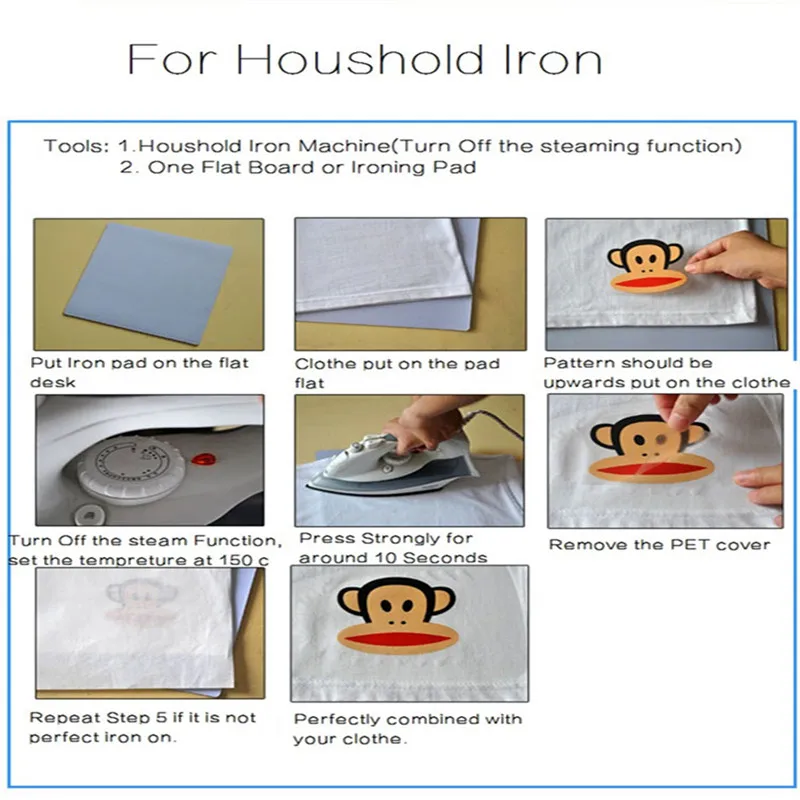 Мультфильм нашивки аниме для детская одежда передачи термопресс бумага