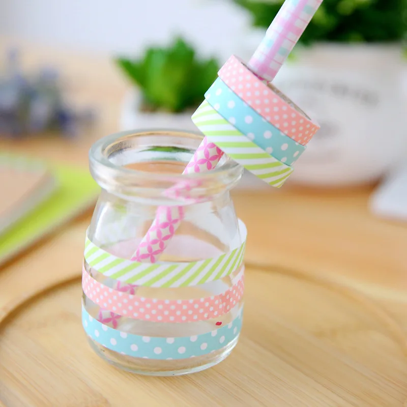 5 шт./кор. кавайные Цветные Волнистые точки DIY декоративные Скрапбукинг