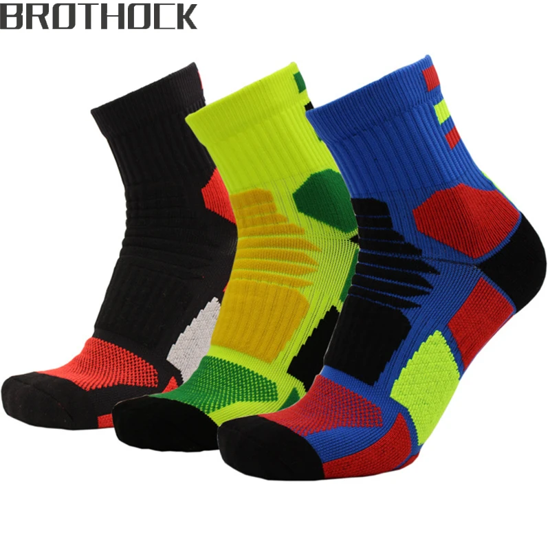 Мужские носки для баскетбола Brothock хлопковые занятий спортом дышащие по