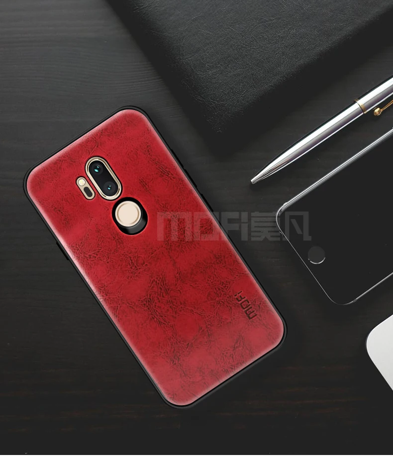 MOFi из искусственной кожи+ ТПУ+ PC чехол для LG G7 ThinQ g7 чехол для телефона s полная Защита задняя крышка для LG G 7 6," Чехол