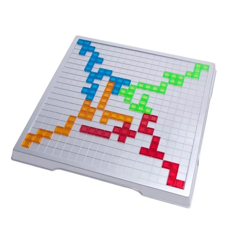 Развивающие игрушки Blokus 484 игра с квадратами легко играть для детей русская