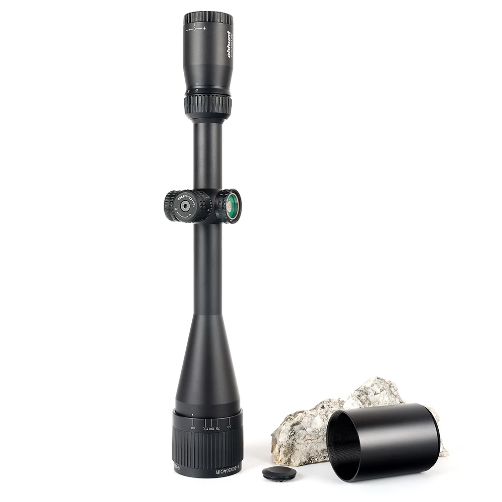 Ohhunt 5-20X50 AOIR половина Mil точка R/G/B подсветкой башенки сброса блокировки Полный Размеры прицел охота область