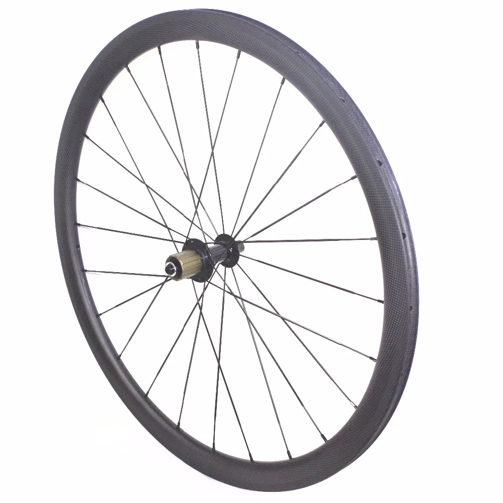 

25 mm Carbon Wheels 38mm Depth Carbon Wheelset Light Carbon Road Bike Wheels R13 Tubular or Clincher
