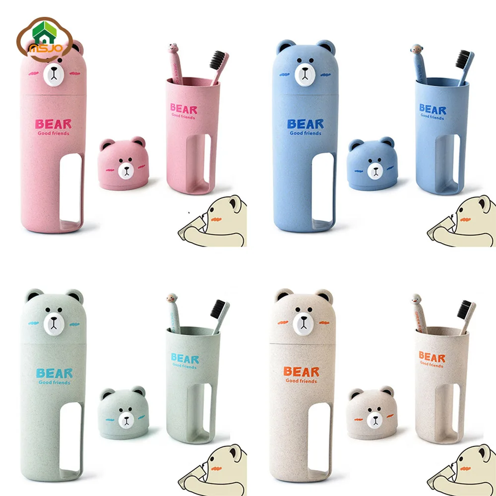 Чехол для детской зубной щетки MSJO портативный контейнер 2 шт. коробка Аксессуары