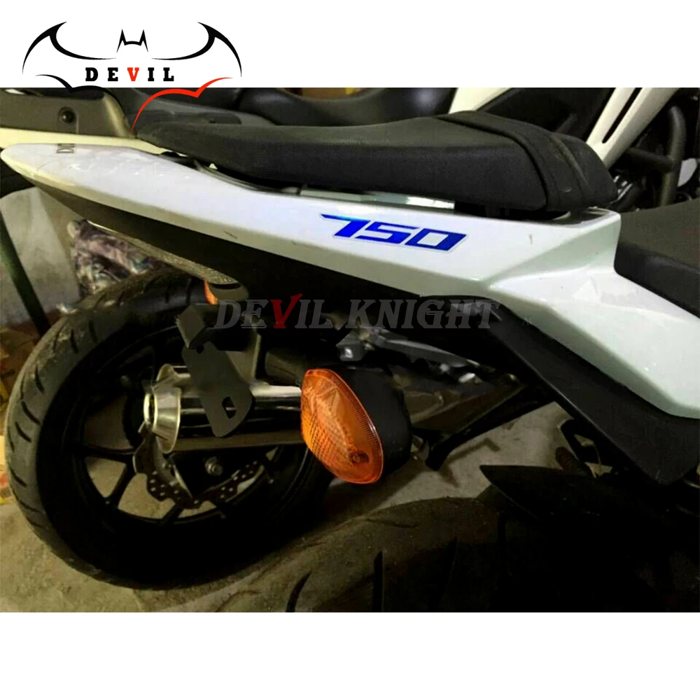 Держатель номерного знака Светодиодная лампа для SUZUKI GSR GSX S 750 GSR750 2011 2016 мотоцикла