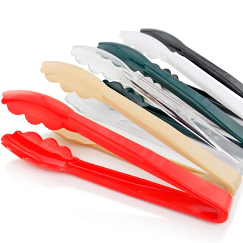 Новое поступление 2 шт. 23 см/9 дюймов красные пластиковые щипцы для льда салата