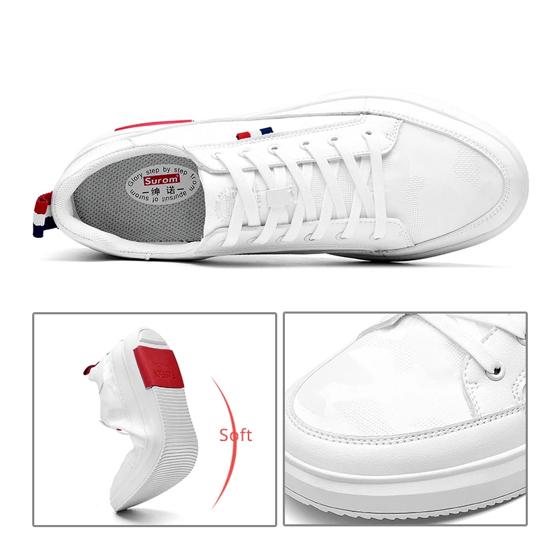 SUROM Men's Casual Shoes 2019 New Summer Fashion Breathable Mesh Light And Comfortable With Non-Slip Sneakers | Обувь