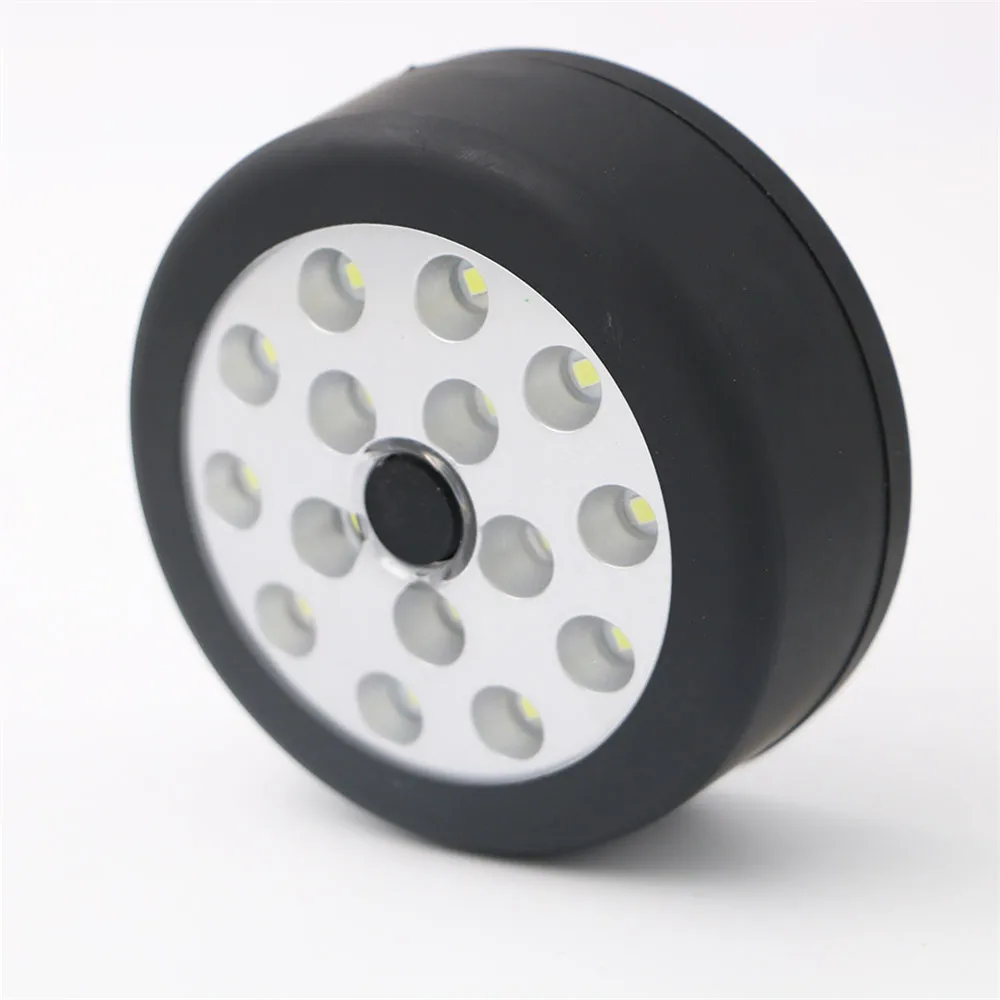 2 шт. светодиодный ночник 15 Led Круглые микросхемы портативная лампа AA на