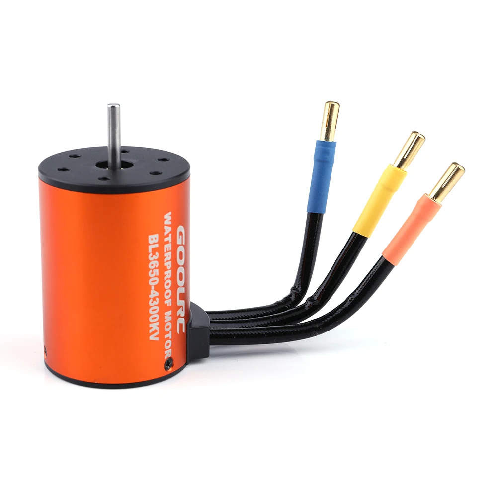 Двигатель GoolRC Combo Set 3650 4300KV RC Motor 60A Brushless ESC 25kg Servo w/ 25T Arm для радиоуправляемого