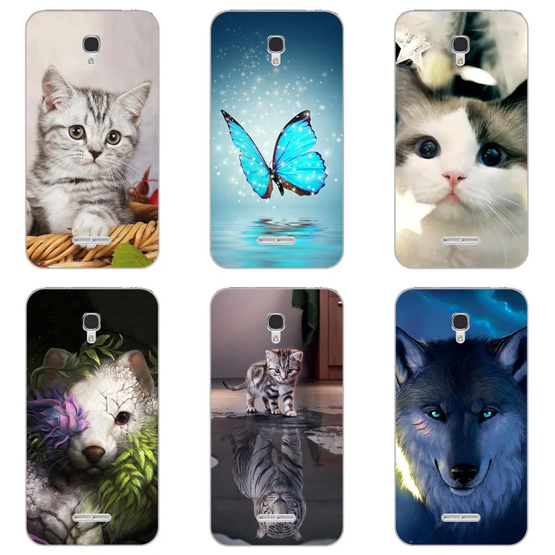 Роскошный силиконовый мягкий чехол из ТПУ для Alcatel One Touch Pop Star 4G 5070 5070X 5070D 5 0 &quot