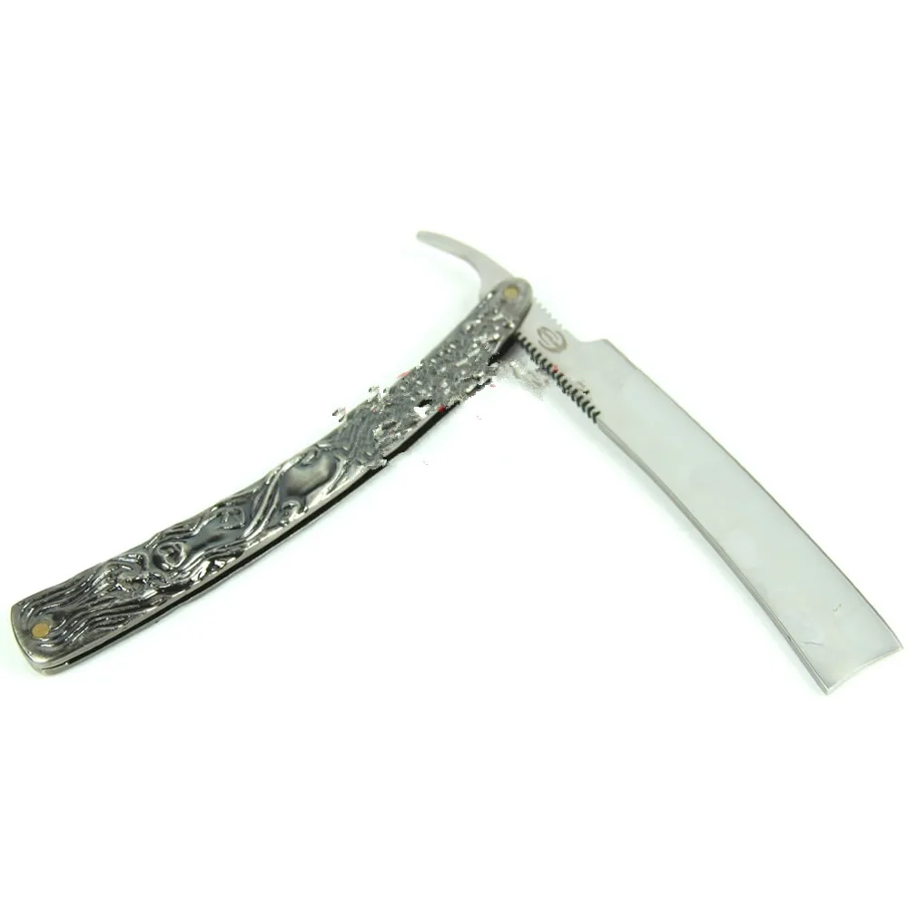 

Straight Edge Stainless Steel Shaper Barber Razor Folding Shaving Tool