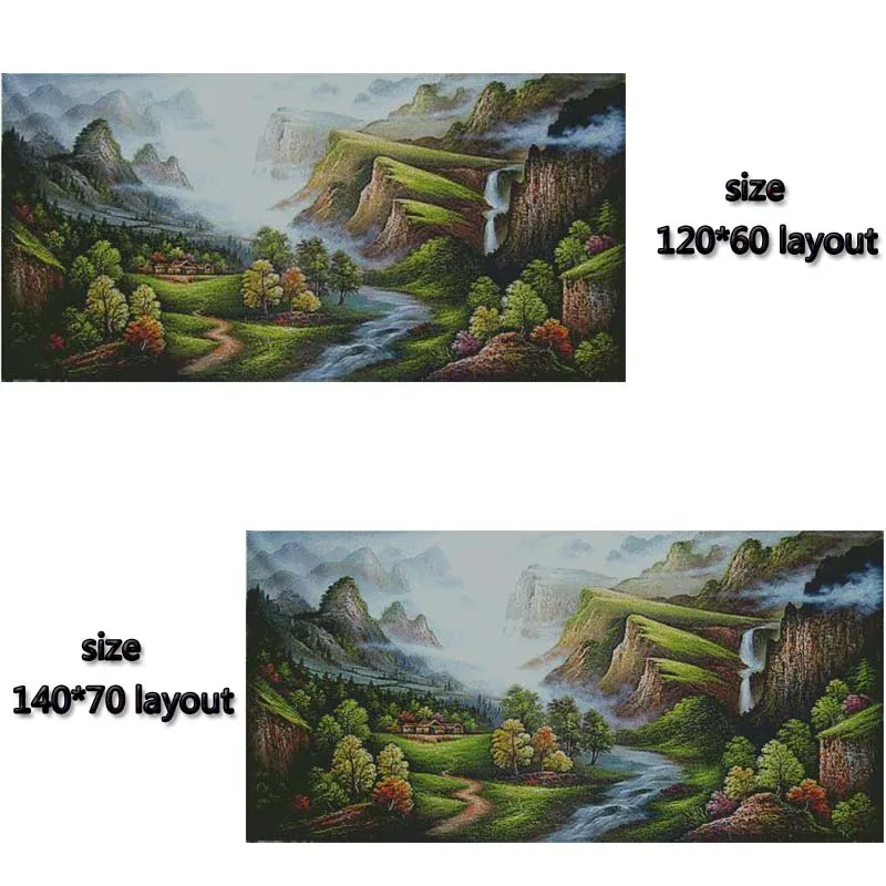 Новый 5D алмазная вышивка крестиком пейзаж Home Decor Алмаз Картина Мозаика DIY pcitures