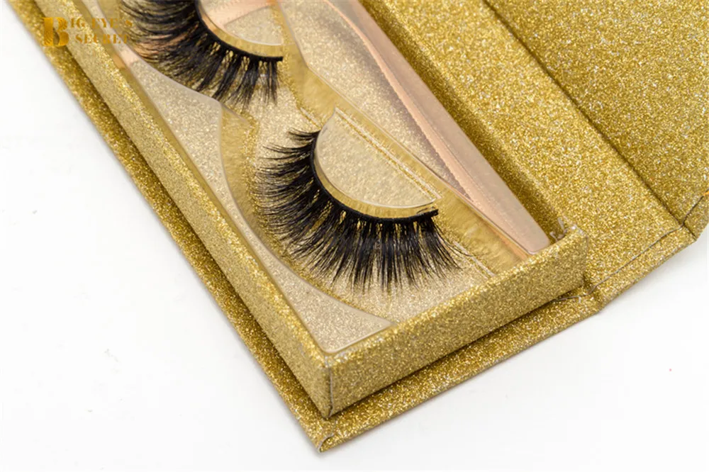 

Big Eye's Secret Lashes Custom package private label Natural Cross False Eyelashes Long Makeup Fake Eye Lashes Extension