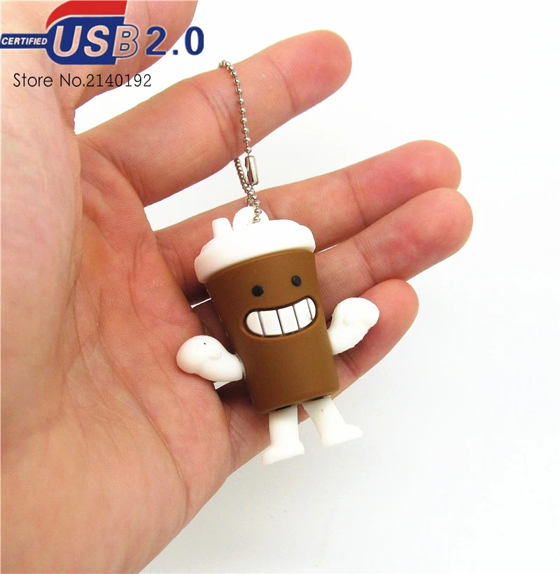 С мультипликационным принтом в виде бутылки кружка для кофе милый флеш