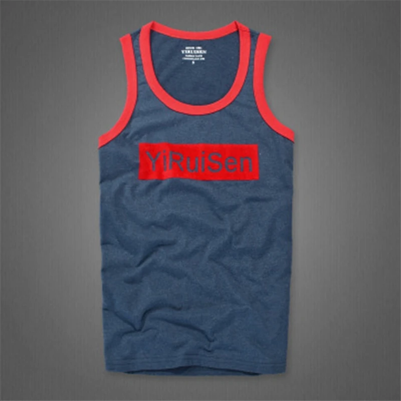 2018 New Fitness Cotton Men Tank Top High quality Fashion Bodybuilding Letter | Мужская одежда