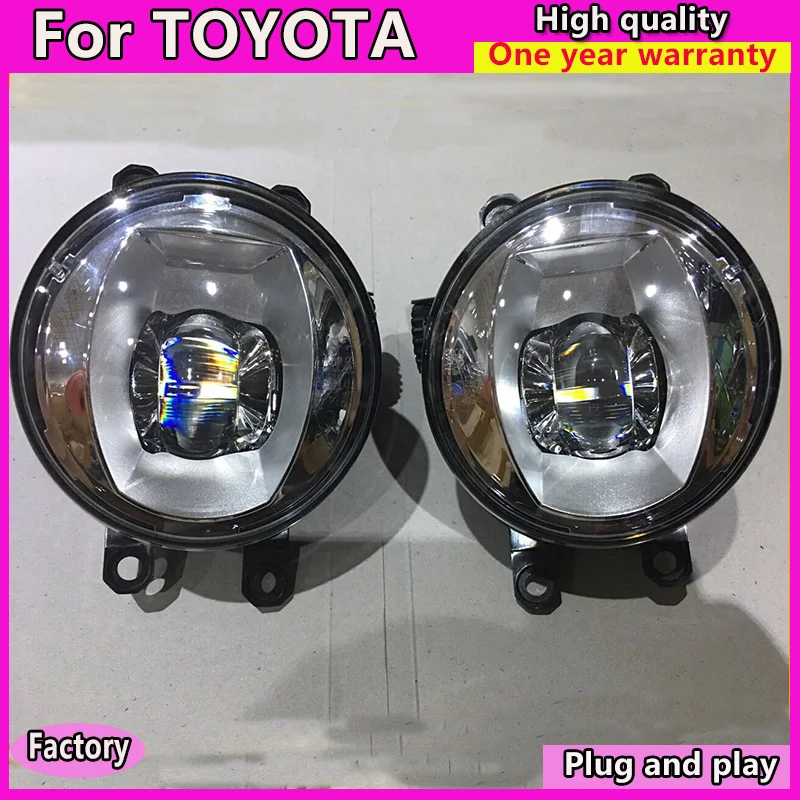 Автостайлинг KOWELL оригинальная противотуманная фара для Valeo CAMRY COROLLA laaltis VIOS RAV4 REIZ