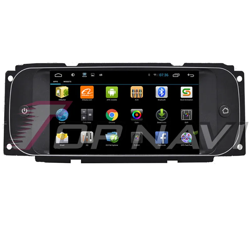 Автомобильный аудиоплеер Topnavi Android 7 1 Автомагнитола для Chrysler Cruiser 2006 стерео GPS