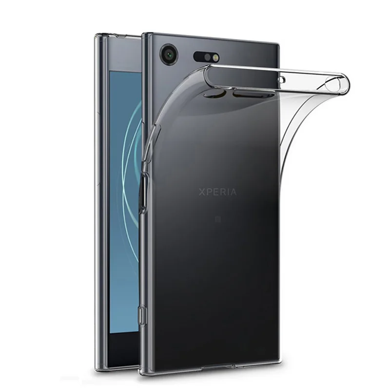 Компактный мини-чехол TOLIFEEL для Sony Xperia XZ1 XZ2 Роскошный Тонкий силиконовый чехол из
