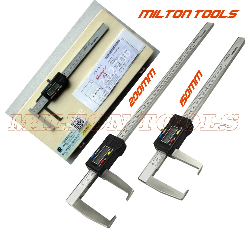 10-150 мм Внутренние суппорты канавки с плоскими точками (цифрового типа) |